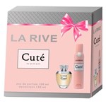 Ficha técnica e caractérísticas do produto Kit Perfume Feminino Cuté Eau de Toilette 100ml + 1 Desodorante 150ml