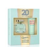 Ficha técnica e caractérísticas do produto Kit Perfume Feminino Queen Of Seduction Antonio Banderas Eau de Toilette 80ml + Body Lotion 75ml
