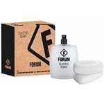 Ficha técnica e caractérísticas do produto Kit Perfume Forum Classic Jeans Unissex Eau de Toilette 100Ml + 2 Sabonetes Forum 90G