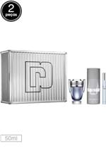 Ficha técnica e caractérísticas do produto Kit Perfume Invictus Paco Rabanne 50ml