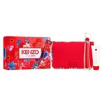 Ficha técnica e caractérísticas do produto Kit Perfume Kenzo Flower By Kenzo EDP Feminino + Body Milk + Necessaire