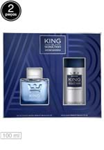 Ficha técnica e caractérísticas do produto Kit Perfume King Of Seduction 100ml