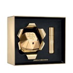 Kit Perfume Lady Million Feminino Eau de Parfum 80ml + Miniatura 10ml