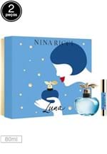 Ficha técnica e caractérísticas do produto Kit Perfume Luna Nina Ricci 80ml