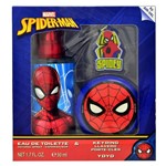 Ficha técnica e caractérísticas do produto Kit Perfume Marvel Spider-Man EDT 50mL + Yoyo + Chaveiro - Infantil - Air-val