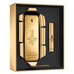 Ficha técnica e caractérísticas do produto Kit Perfume Masculino One Million Xmas Collector Paco Rabanne Eau de Toilette 100ml + Miniatura 10ml