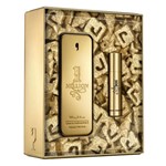Ficha técnica e caractérísticas do produto Kit Perfume Masculino One Million Xmas Collector Paco Rabanne EDT 100ml + Miniatura 10ml