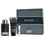 Ficha técnica e caractérísticas do produto Kit Perfume MontBlanc Explorer EDT 100ml + 7,5ml + After Shave 100ml - Masculino