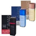 Ficha técnica e caractérísticas do produto Kit Perfume Paris Elysees - Black, Style e Blue Caviar