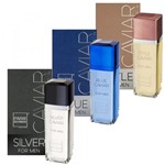 Ficha técnica e caractérísticas do produto Kit 3 Perfume Paris Elysees - Silver + Style + Blue Caviar