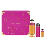 Ficha técnica e caractérísticas do produto Kit Perfume Prad a Candy Feminino 80ml + Body Lotion 75ml + Miniatura 7ml