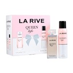 Ficha técnica e caractérísticas do produto Kit Perfume Queen Life 75ml + Desodorante 150ml La Rive