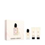 Ficha técnica e caractérísticas do produto Kit Perfume Si Eau de Parfum + Shower Gel + Body Lotion Único
