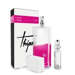 Ficha técnica e caractérísticas do produto Kit Perfume Thipos 022 (55ml) + Perfume De Bolso