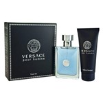 Ficha técnica e caractérísticas do produto Kit Perfume Versace Pour Homme Edt 100ML + Shampoo