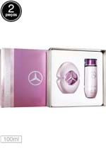 Ficha técnica e caractérísticas do produto Kit Perfume Woman Mercedes Benz 100ml