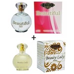 Ficha técnica e caractérísticas do produto Kit 2 Perfumes Cuba 100ml Cada Beautiful + Beauty Lady