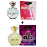 Ficha técnica e caractérísticas do produto Kit 2 Perfumes Cuba 100ml Cada Beautiful + Deluxe