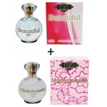 Ficha técnica e caractérísticas do produto Kit 2 Perfumes Cuba 100ml Cada Beautiful + Mademoiselle