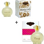 Ficha técnica e caractérísticas do produto Kit 2 Perfumes Cuba 100ml Cada Beauty Lady + Candy