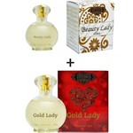 Ficha técnica e caractérísticas do produto Kit 2 Perfumes Cuba 100ml Cada Beauty Lady + Gold Lady