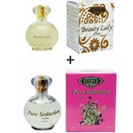 Ficha técnica e caractérísticas do produto Kit 2 Perfumes Cuba 100ml Cada Beauty Lady + Pure Seduction