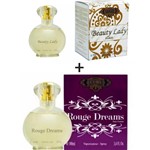 Ficha técnica e caractérísticas do produto Kit 2 Perfumes Cuba 100ml Cada Beauty Lady + Rouge Dreams