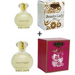 Ficha técnica e caractérísticas do produto Kit 2 Perfumes Cuba 100ml Cada Beauty Lady + Sexy Angel