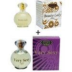 Ficha técnica e caractérísticas do produto Kit 2 Perfumes Cuba 100ml Cada Beauty Lady + Very Sexy