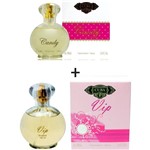 Ficha técnica e caractérísticas do produto Kit 2 Perfumes Cuba 100ml Cada Candy + Vip