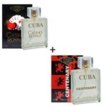 Ficha técnica e caractérísticas do produto Kit 2 Perfumes Cuba 100ml Cada Casino Royale + Centenary