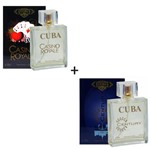 Ficha técnica e caractérísticas do produto Kit 2 Perfumes Cuba 100ml Cada Casino Royale + Century