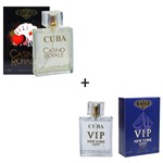 Ficha técnica e caractérísticas do produto Kit 2 Perfumes Cuba 100ml Cada Casino Royale + Vip Nwe York