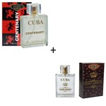 Ficha técnica e caractérísticas do produto Kit 2 Perfumes Cuba 100ml Cada Centenary + Golden Absolute