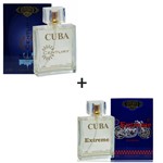 Ficha técnica e caractérísticas do produto Kit 2 Perfumes Cuba 100ml Cada Century + Extreme