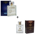 Ficha técnica e caractérísticas do produto Kit 2 Perfumes Cuba 100ml Cada Century + Golden Absolute