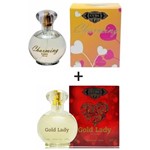 Ficha técnica e caractérísticas do produto Kit 2 Perfumes Cuba 100ml Cada Charming + Gold Lady