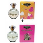 Ficha técnica e caractérísticas do produto Kit 2 Perfumes Cuba 100ml Cada Charming + Pure Seduction