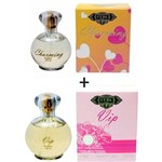 Ficha técnica e caractérísticas do produto Kit 2 Perfumes Cuba 100ml Cada Charming + Vip