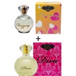 Ficha técnica e caractérísticas do produto Kit 2 Perfumes Cuba 100ml Cada Charminng + Diva