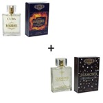 Ficha técnica e caractérísticas do produto Kit 2 Perfumes Cuba 100ml Cada Dangerous + Diamond