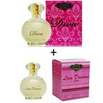 Ficha técnica e caractérísticas do produto Kit 2 Perfumes Cuba 100ml Cada Diva + Love Dreams