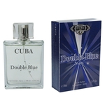 Ficha técnica e caractérísticas do produto Kit 2 Perfumes Cuba 100ml cada | Double Bleu + Double Gold 