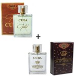 Ficha técnica e caractérísticas do produto Kit 2 Perfumes Cuba 100ml Cada Gold + Golden Absolute