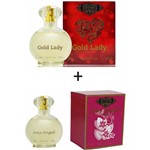Ficha técnica e caractérísticas do produto Kit 2 Perfumes Cuba 100ml Cada Gold Lady + Sexy Angel