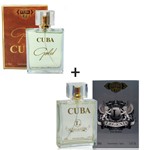 Ficha técnica e caractérísticas do produto Kit 2 Perfumes Cuba 100ml Cada Gold + Legend