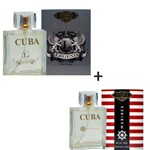 Ficha técnica e caractérísticas do produto Kit 2 Perfumes Cuba 100ml Cada Legend + Marines