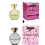 Ficha técnica e caractérísticas do produto Kit 2 Perfumes Cuba 100ml Cada Love Dreams + Mademoiselle