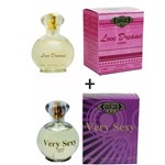 Ficha técnica e caractérísticas do produto Kit 2 Perfumes Cuba 100ml Cada Love Dreams + Very Sexy