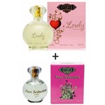 Ficha técnica e caractérísticas do produto Kit 2 Perfumes Cuba 100ml Cada Lovely + Pure Seduction